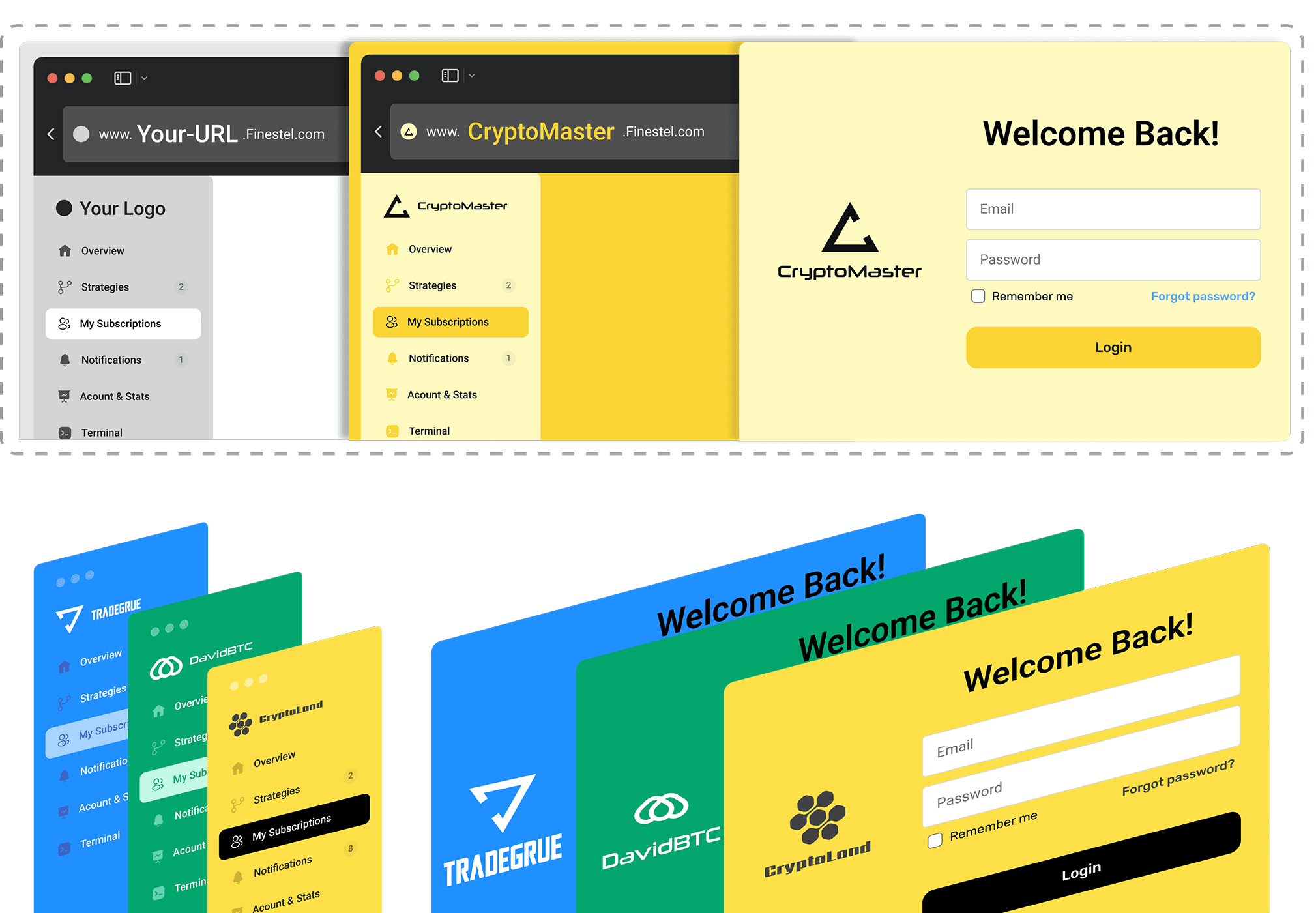 Branded Client Interface
