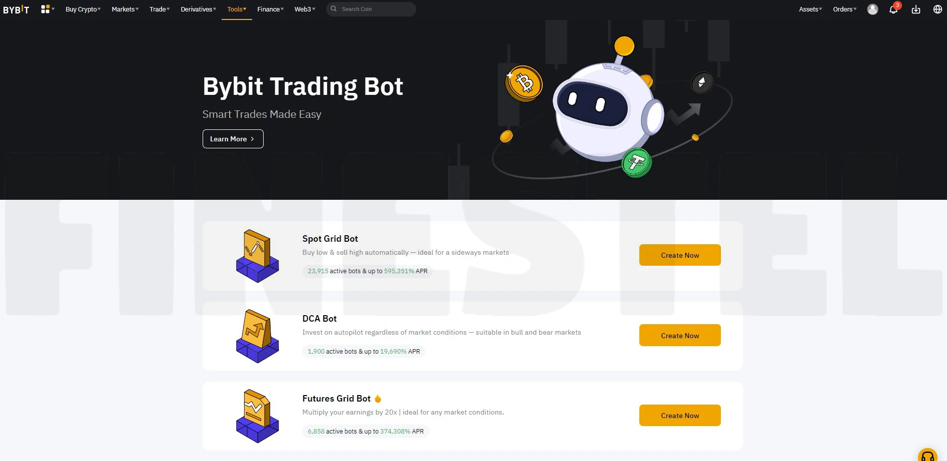 Bybit trading bots