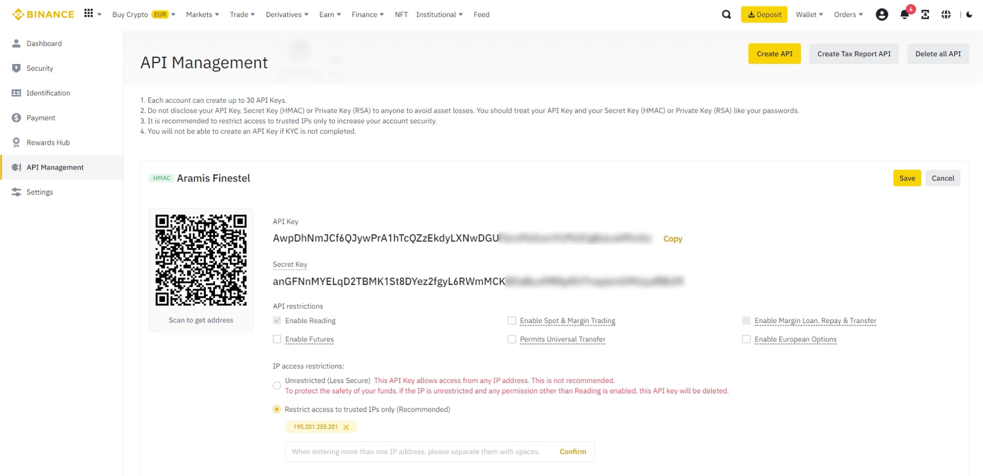 Binance Futures Copy Trading via API Connections & Finestel Software