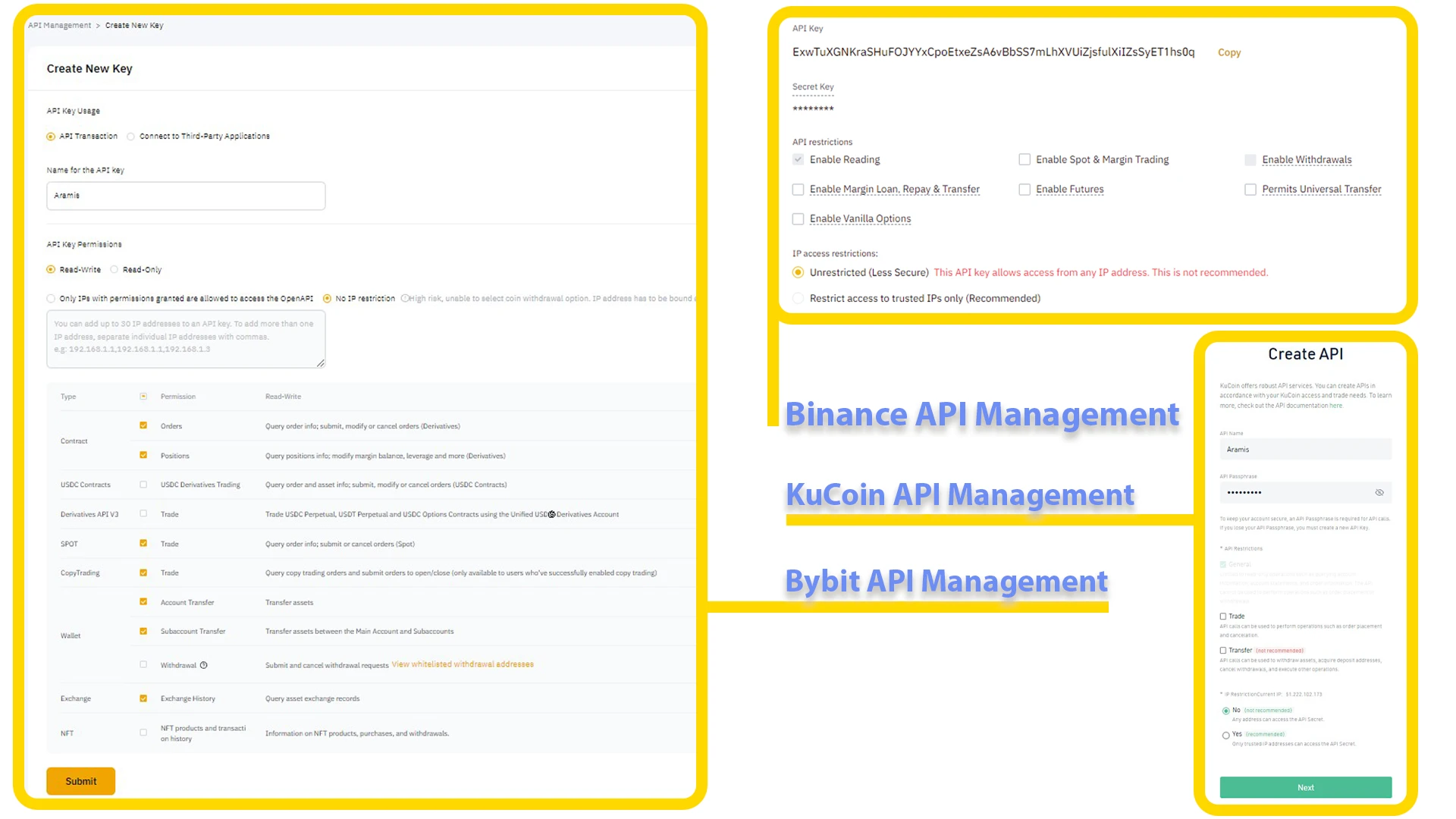 bybit api limits