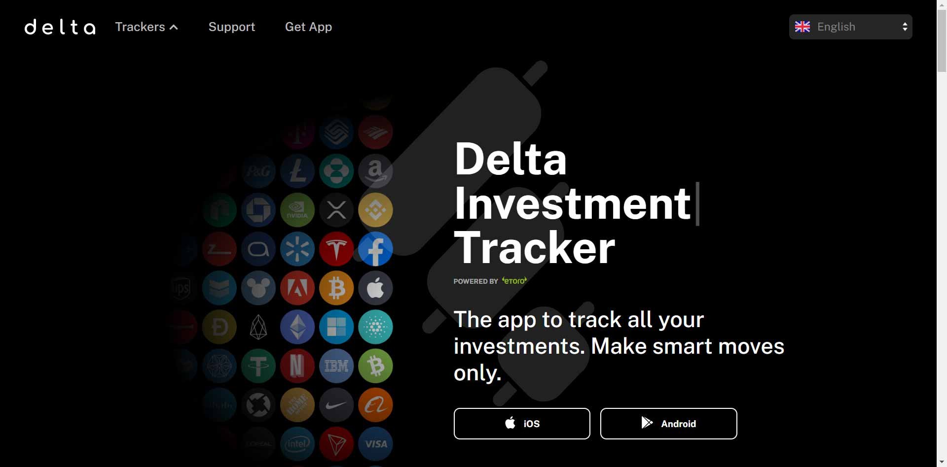 Delta investment and portfolio tracker