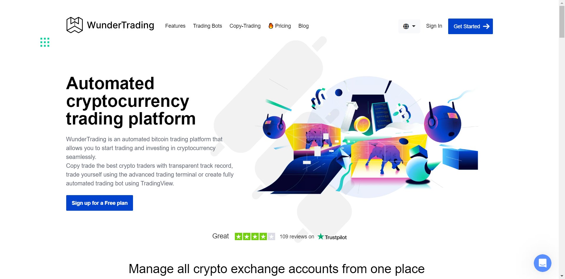 Wundertrading platform