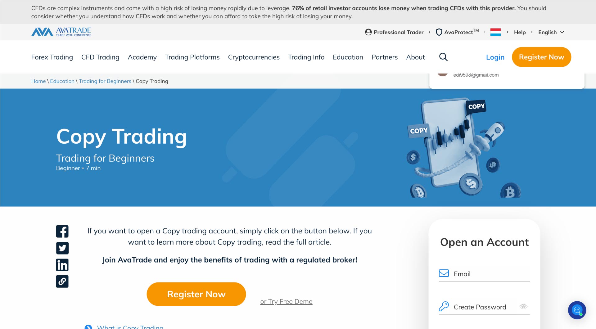 Avatrade copy trading