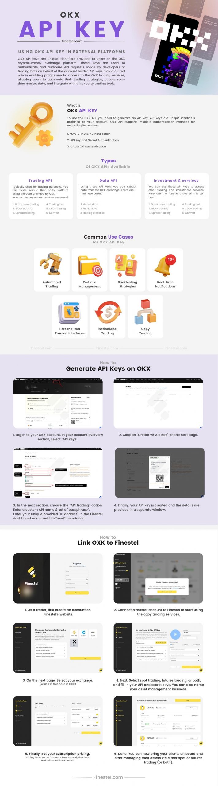 OKX API Guide Infographic