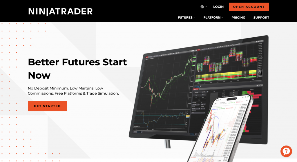 NinjaTrader Website