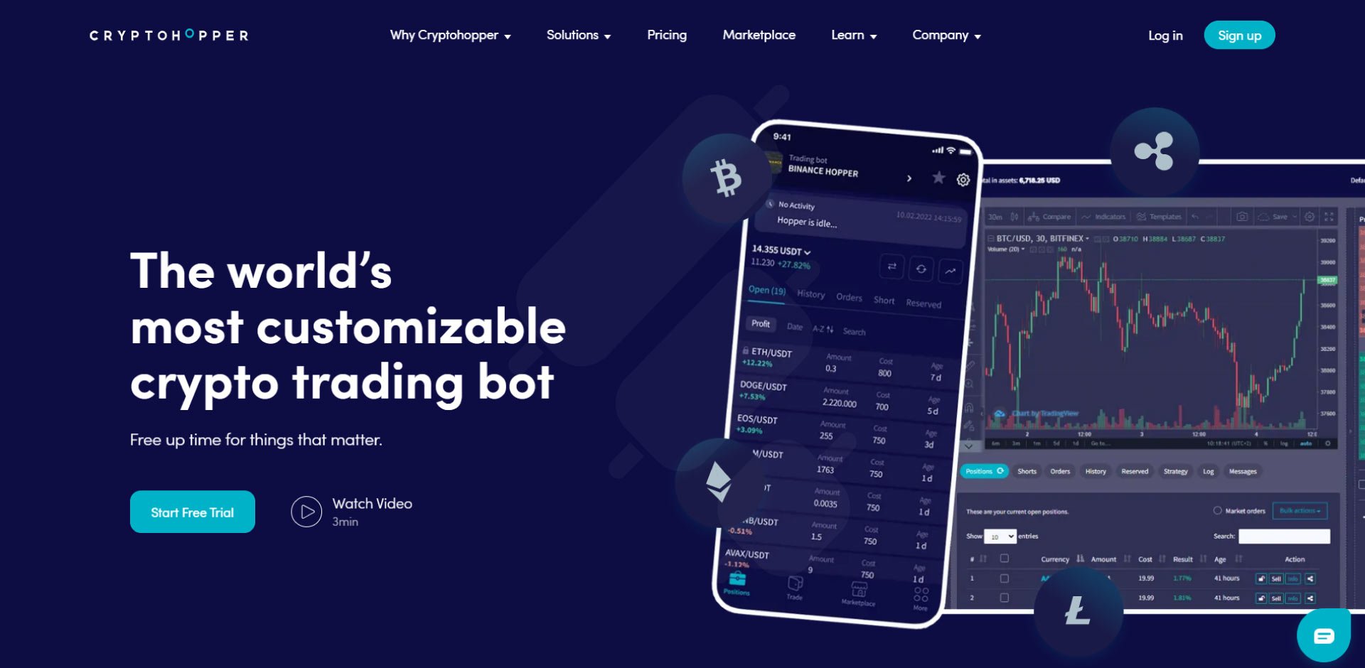 Cryptohopper trading bot