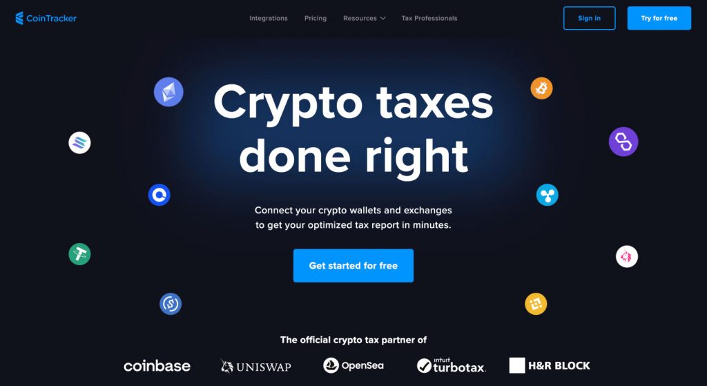 CoinTracker: Crypto tax software