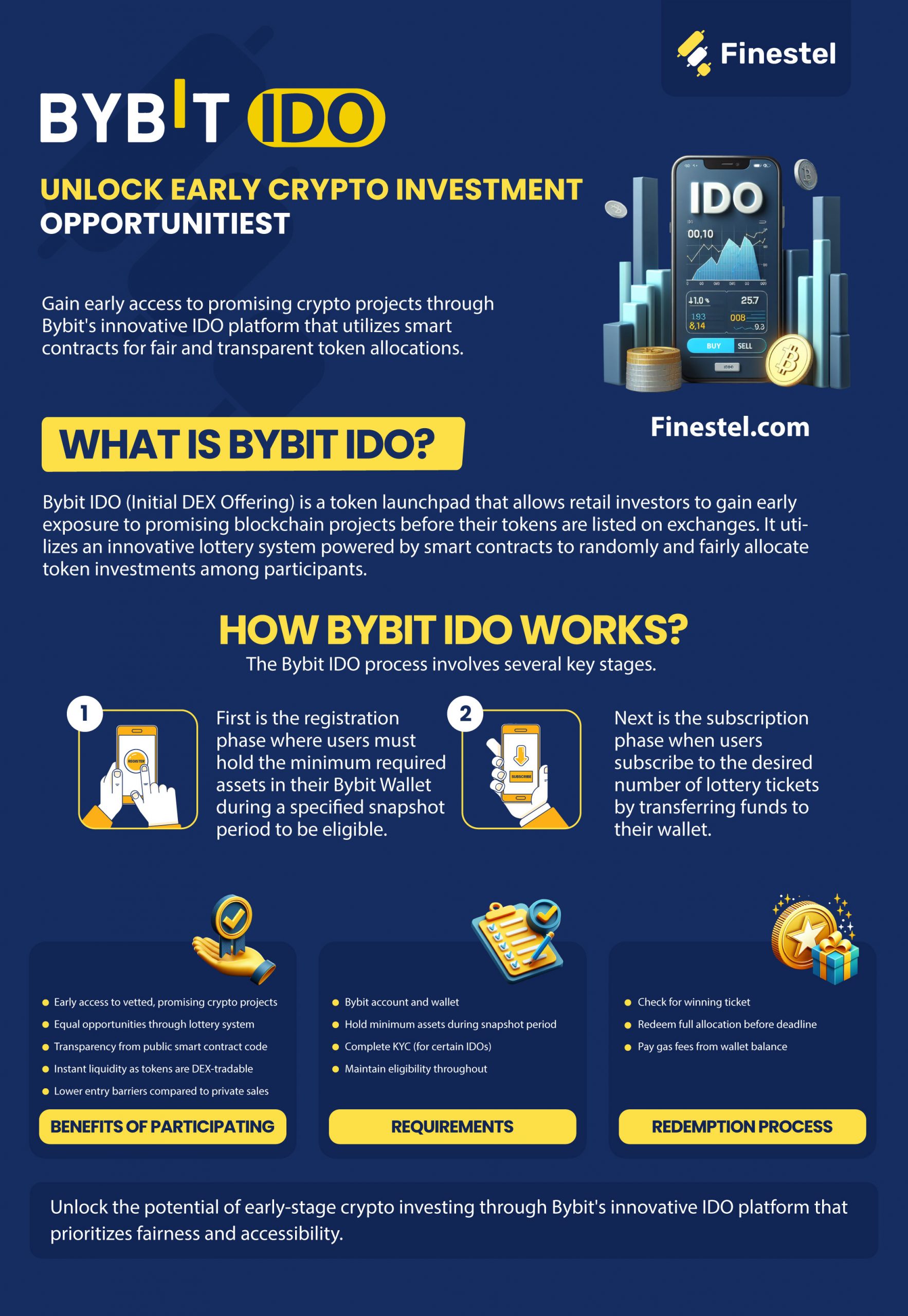 Bybit IDO Full Guide Infographic