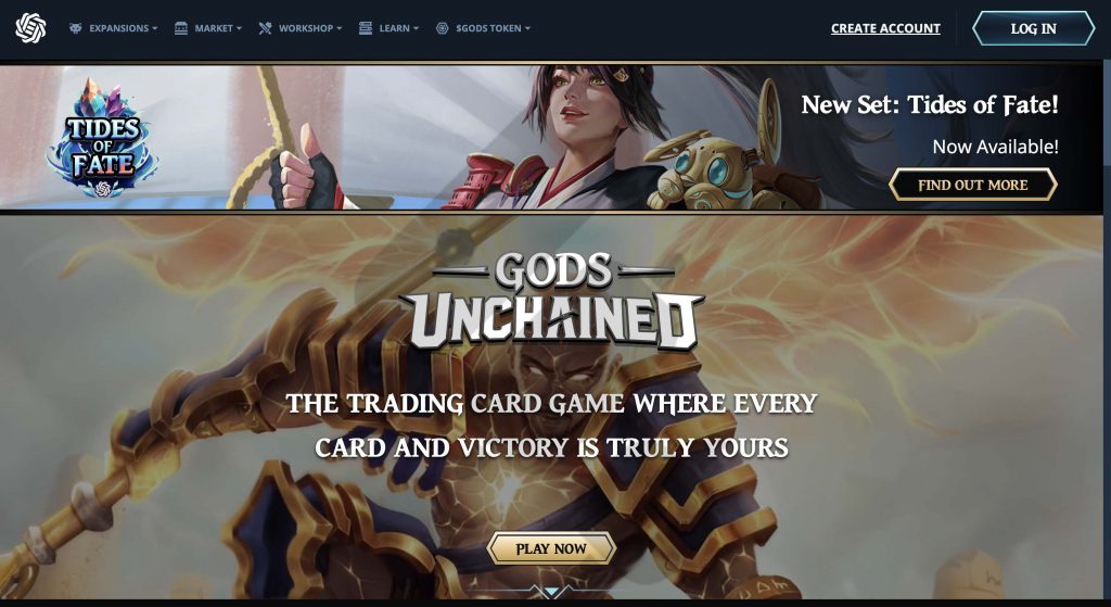 Gods Unchained: One of the Best Crypto Games