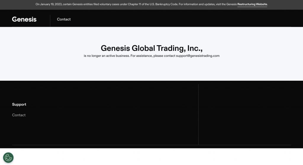 Genesis: Top Crypto Liquidity Providers