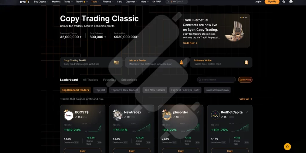 Bybit copy trading classic
