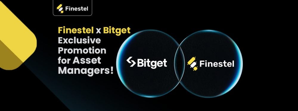 Finestel and Bitget Partnership announcement