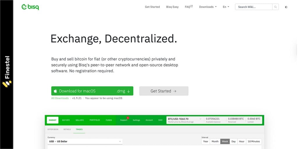 Bisc: P2P crypto exchange no KYC