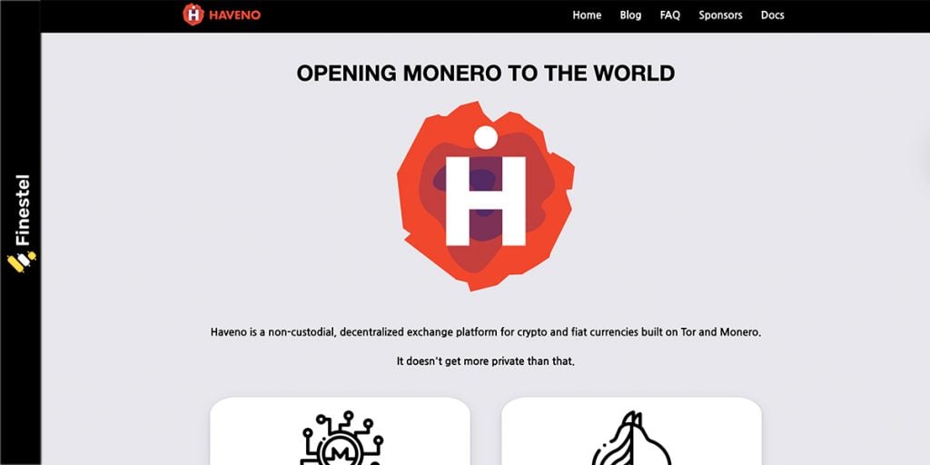 Haveno: One of the top 20 no KYV crypto exchanges