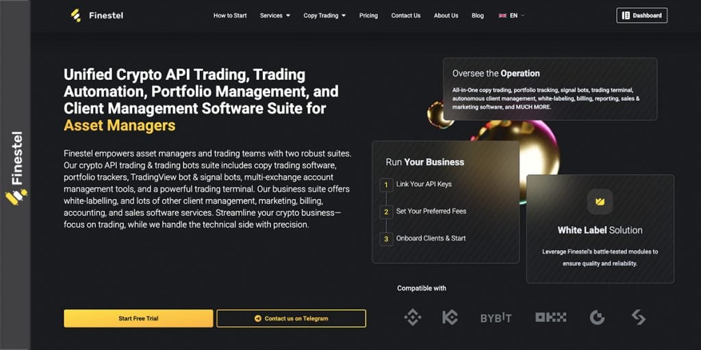 Finestel's Crypto Portfolio Rebalancing Tools