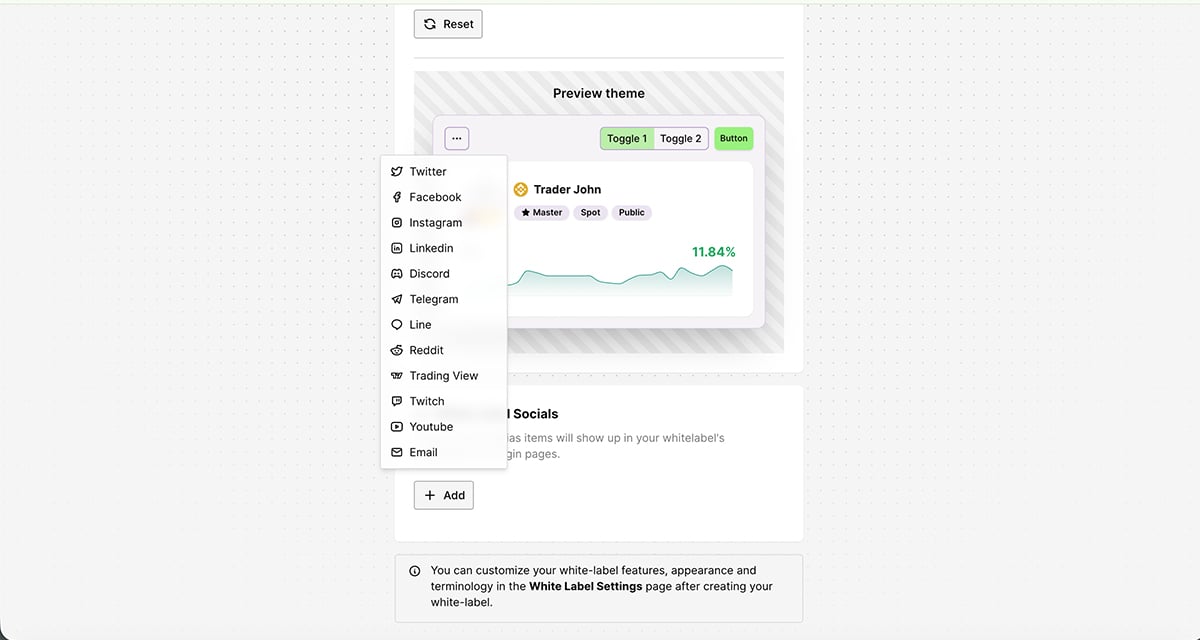 Section 2: White Label Theme; Colors That Pop