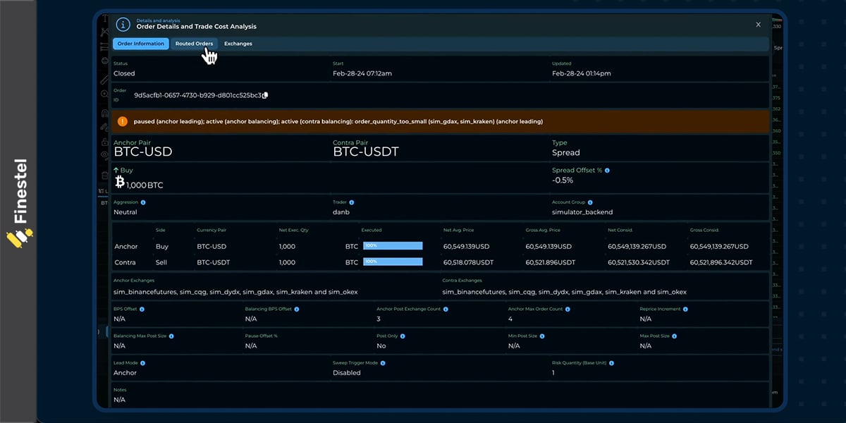 Algorithm suite for different execution needs