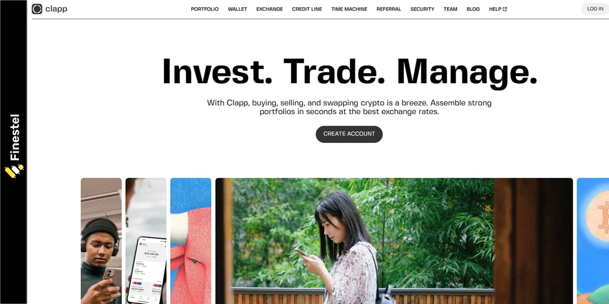 Clapp Finance asset management tool