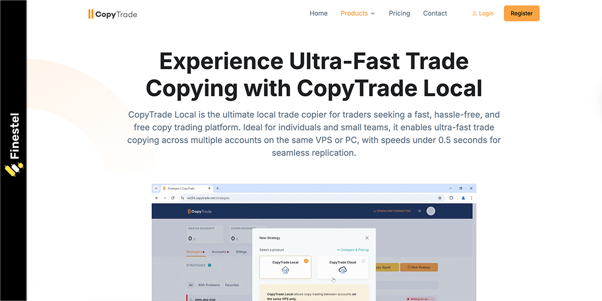 CopyTrade.net Review : How It Works, Pricing, & Alternatives | FINESTEL
