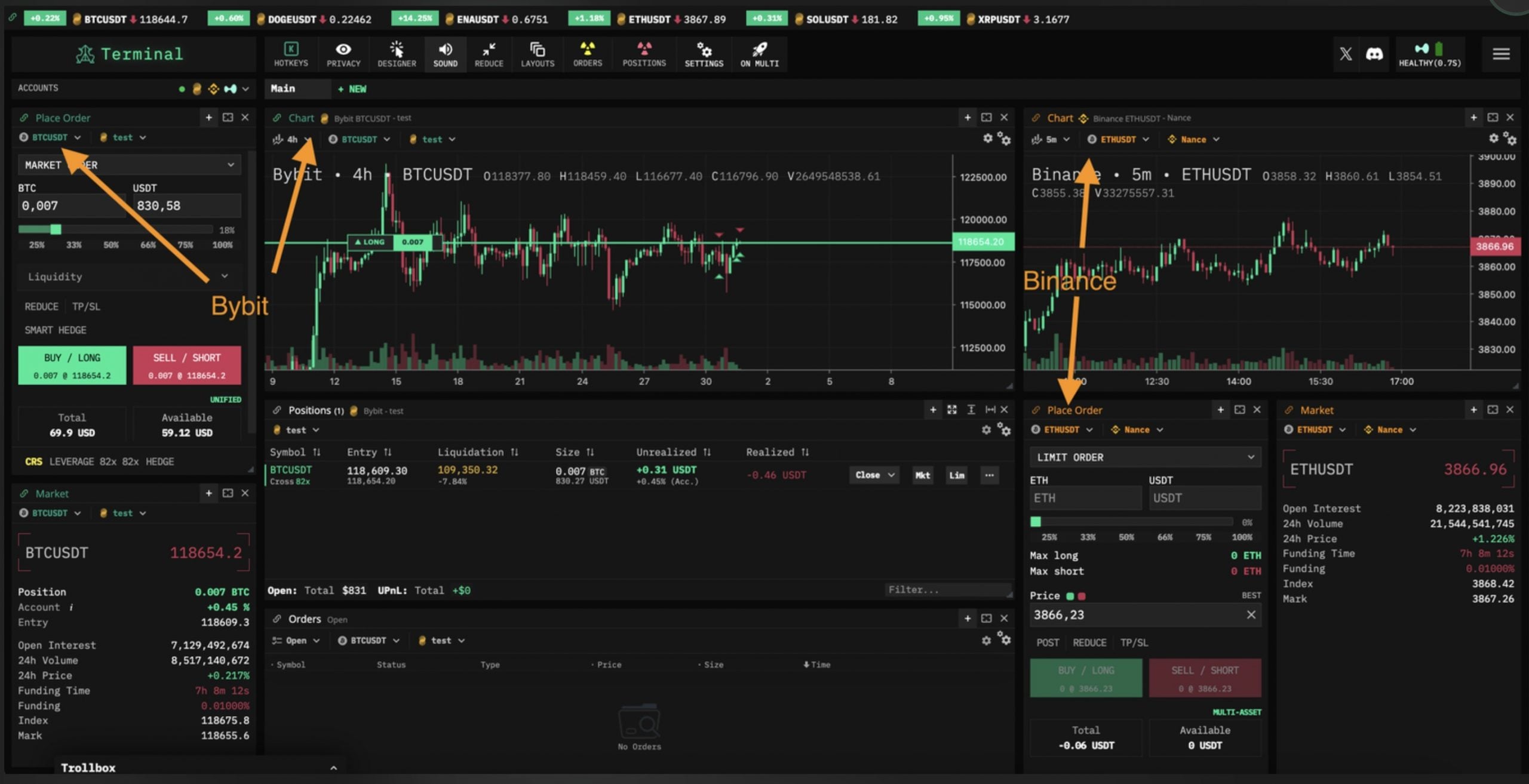 Insilico Multi-Account Setup