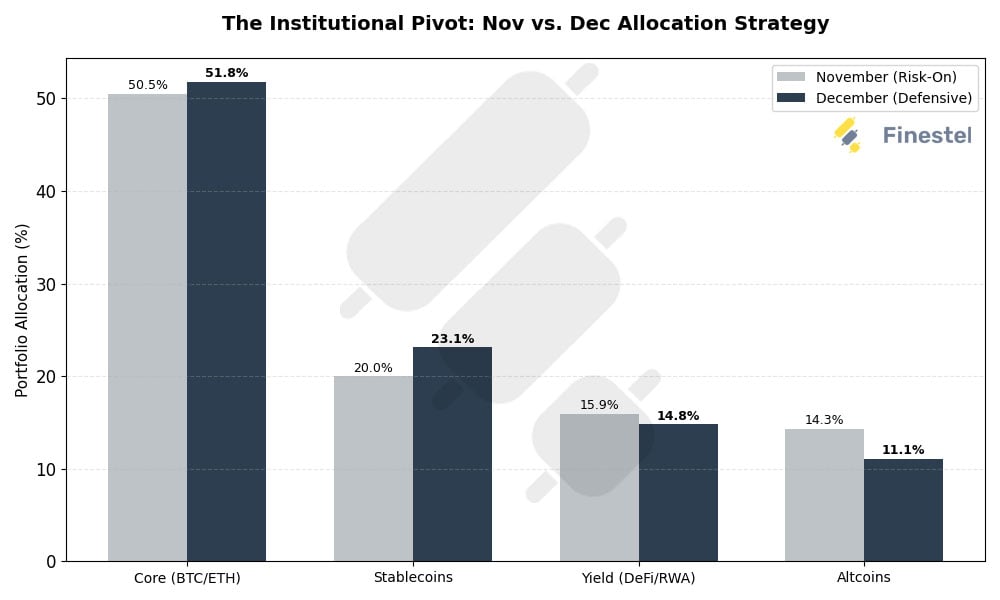 November vs. December 2025: Asset Managers' Allocation Changes