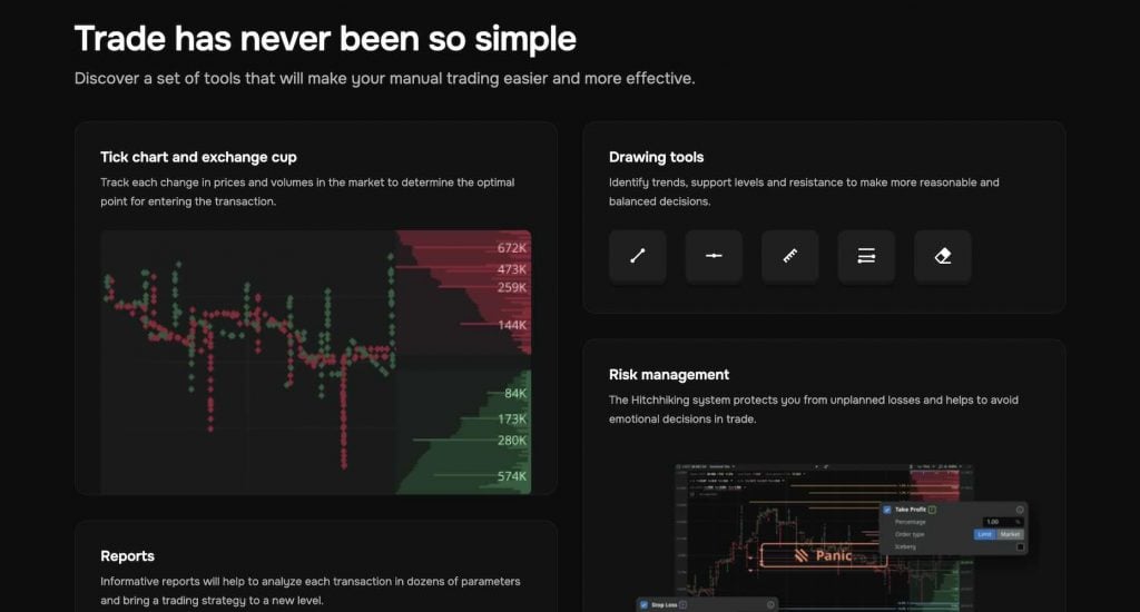 MoonTrader review for manual trading