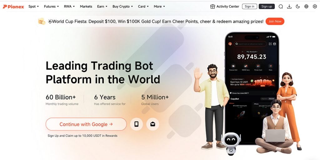 Pionex: Best Free 3Commas Alternative