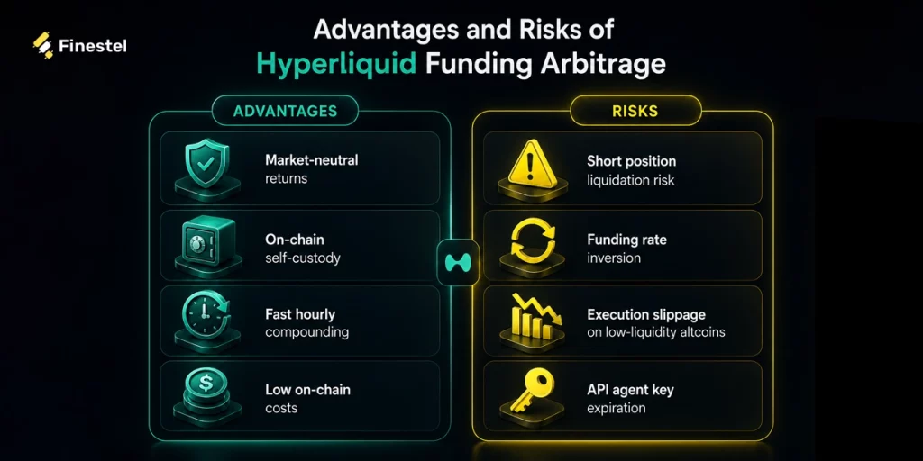 Advantages and Risks of Hyperliquid Funding Rate Arbitrage