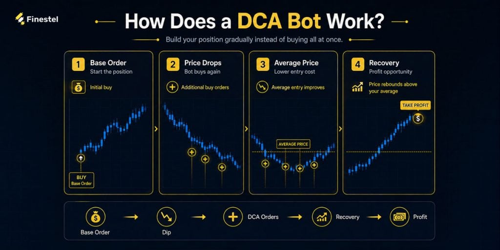 How does a DCA bot work?