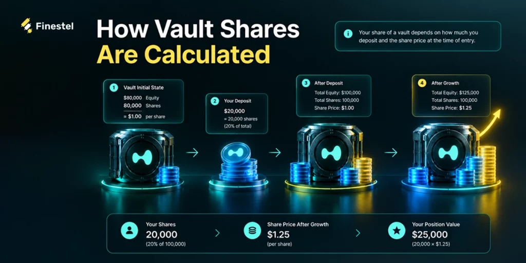How Vault Shares Are Calculated
