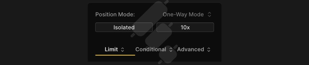 fiestel hyperliquid trading terminal position mode leverage and order execution method