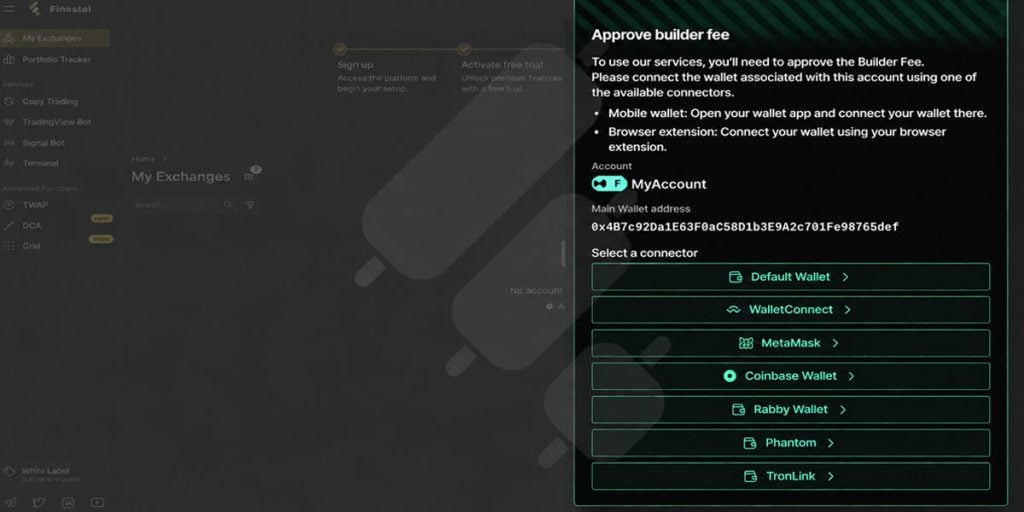 Step 3: Approve the Builder Fee