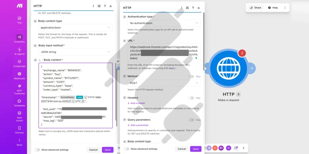 make second http make a request 
