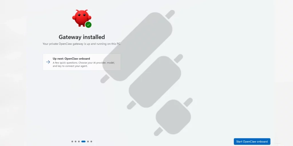 OpenClaw gateway installed